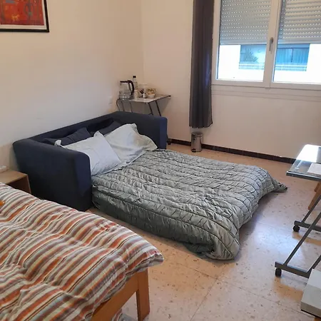 Peaceful Room, Centre, View Le Canigou ホームステイ *